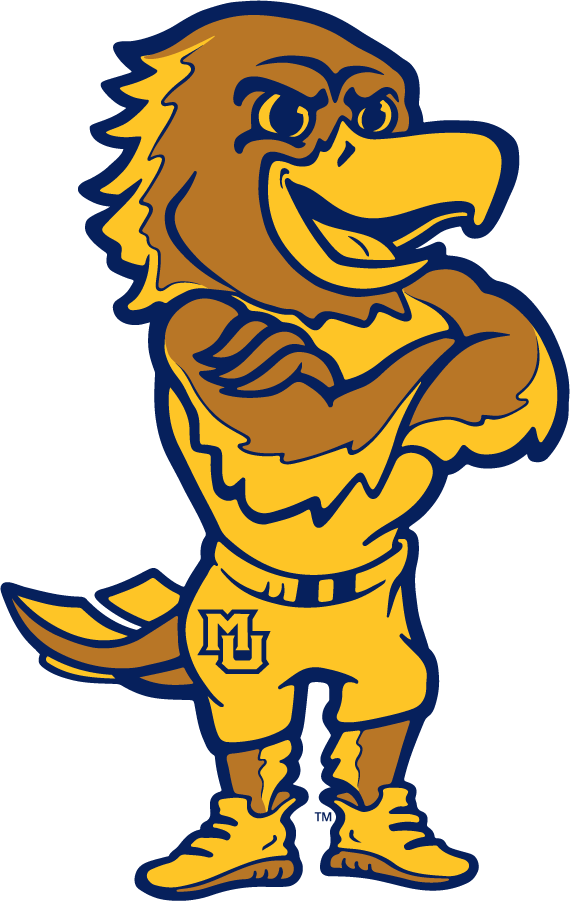 Marquette Golden Eagles 2020-Pres Mascot Logo v2 diy iron on heat transfer